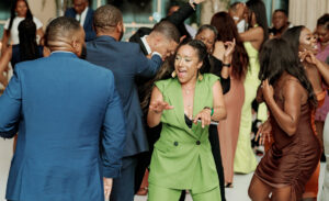 Documentary Atlanta wedding photography capturing energetic celebration and authentic reception moments