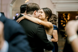 Luxury Atlanta Wedding Photographer documenting emotional wedding dance floor moments