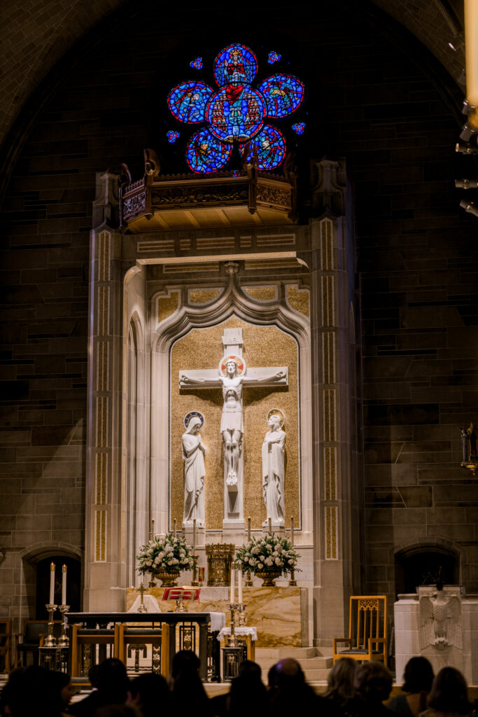 Christ the King Cathedral Wedding Atlanta Georgia 